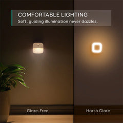 A Photo Of Eufy Lumi Stick-On Motion Sensor Night Light – Battery-Powered LED with Auto Illumination for Hallways, Bedrooms, and Stairs