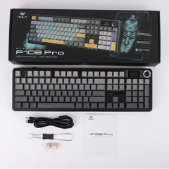 A Photo Of AULA F108 Pro Wireless Mechanical Gaming Keyboard