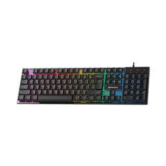 A Photo Of Fantech P51 Gaming Set 5-in-1: Mouse, Keyboard, Headset, Stand, and Mousepad