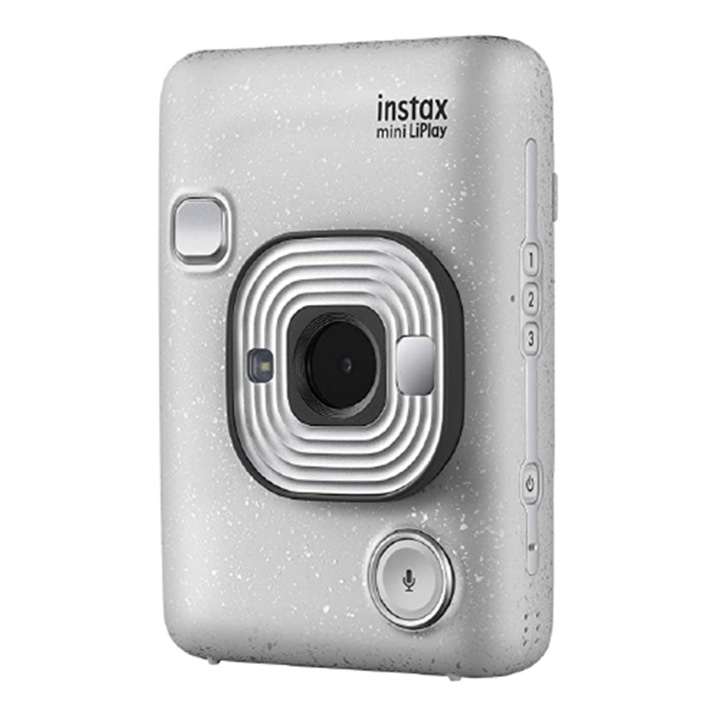A Photo Of FUJIFILM Instax Mini LiPlay: Compact Hybrid Instant Camera with 4.9 MP CMOS Sensor and Bluetooth Connectivity (USB Micro-B)