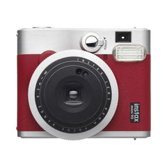 A Photo Of Fujifilm Instax Mini 90 Neo Classic Instant Camera - Red, Classic Elegance with Advanced Features