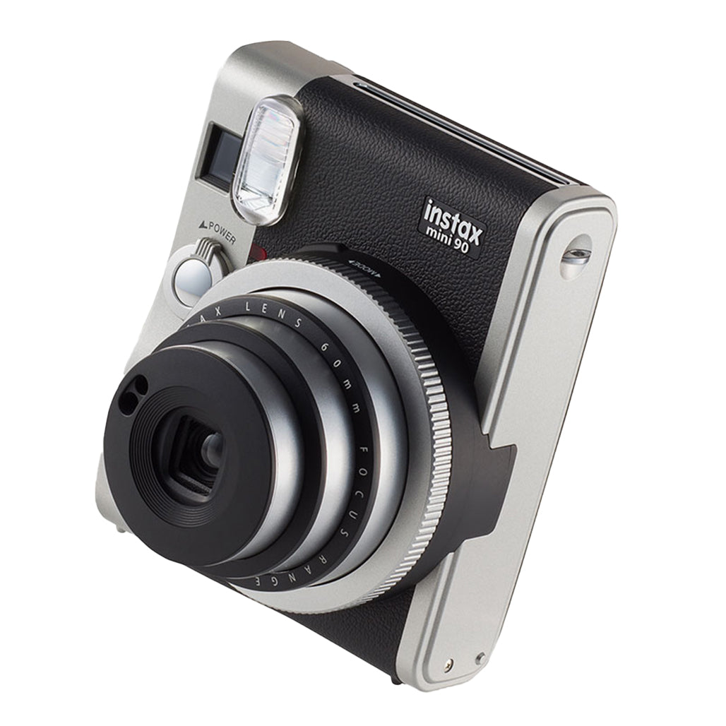 A Photo Of Fujifilm Instax Mini 90 Neo Classic Instant Camera - Black, Stylish Design with Advanced Features