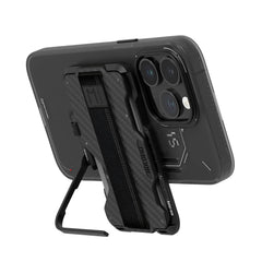 A Photo Of AULUMU G03 Multi-Tool Magnetic Metal Wallet | Carbon Fiber Cover | MagSafe