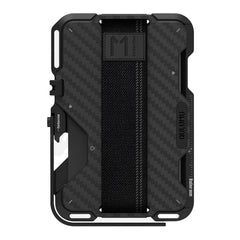 A Photo Of AULUMU G03 Multi-Tool Magnetic Metal Wallet | Carbon Fiber Cover | MagSafe