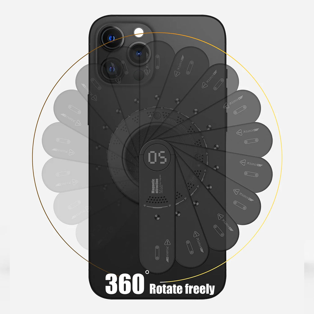 A Photo Of AULUMU G05 4-in-1 MagSafe Phone Kickstand with Hidden Box Opener