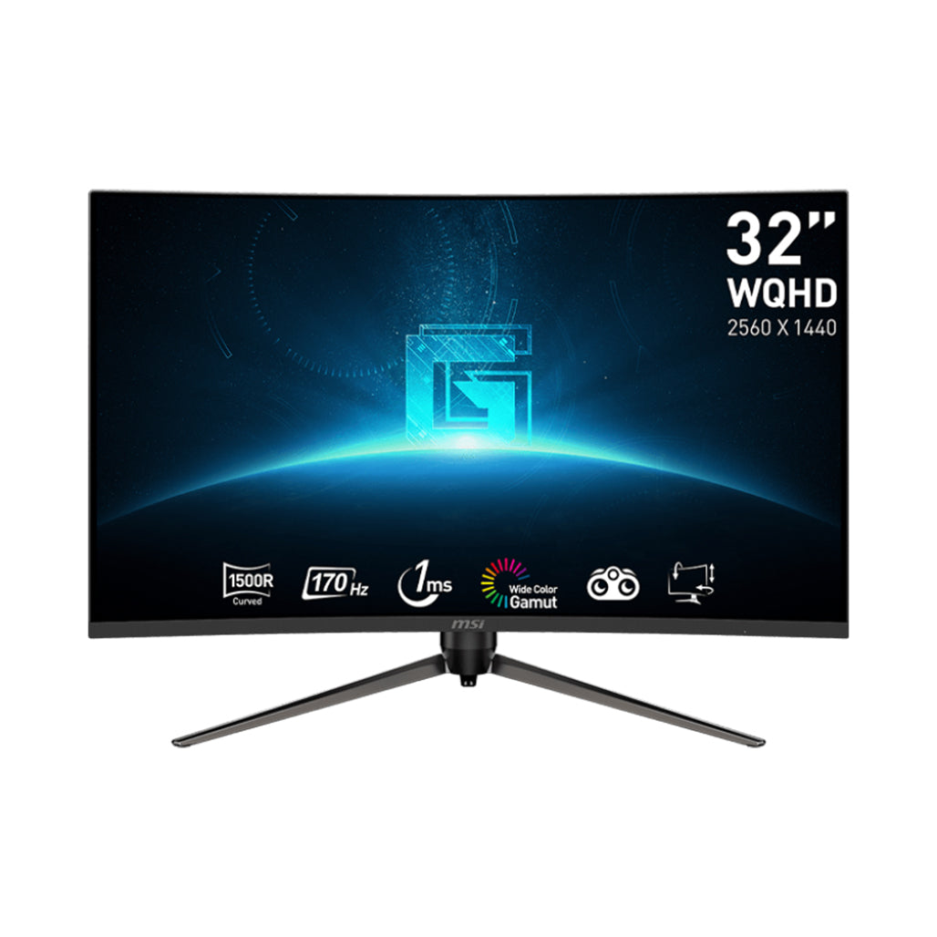 A Photo Of MSI G32CQ5P 32” - WQHD 170Hz Curved Gaming Monitor