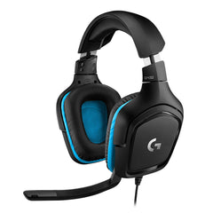 A Photo Of Logitech G432 - 7.1 Surround Sound Wired Gaming Headset with 50mm Drivers and 6mm Microphone - 981-000770