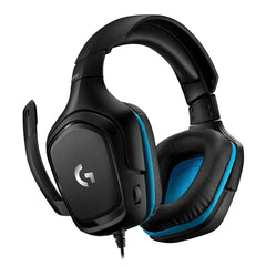 A Photo Of Logitech G432 - 7.1 Surround Sound Wired Gaming Headset with 50mm Drivers and 6mm Microphone - 981-000770