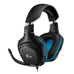 A Photo Of Logitech G432 - 7.1 Surround Sound Wired Gaming Headset with 50mm Drivers and 6mm Microphone - 981-000770