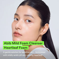 A Photo Of Abib Mild Foam Cleanser Heartleaf Foam - 150ml