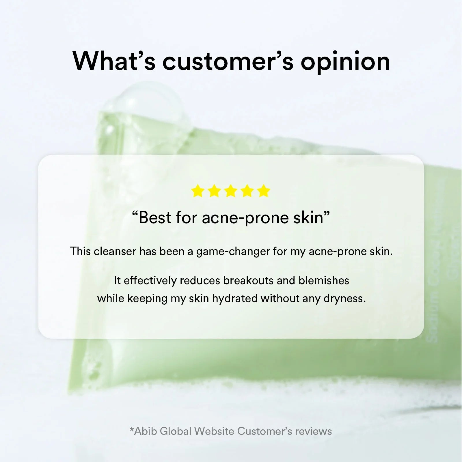A Photo Of Abib Mild Foam Cleanser Heartleaf Foam - 150ml