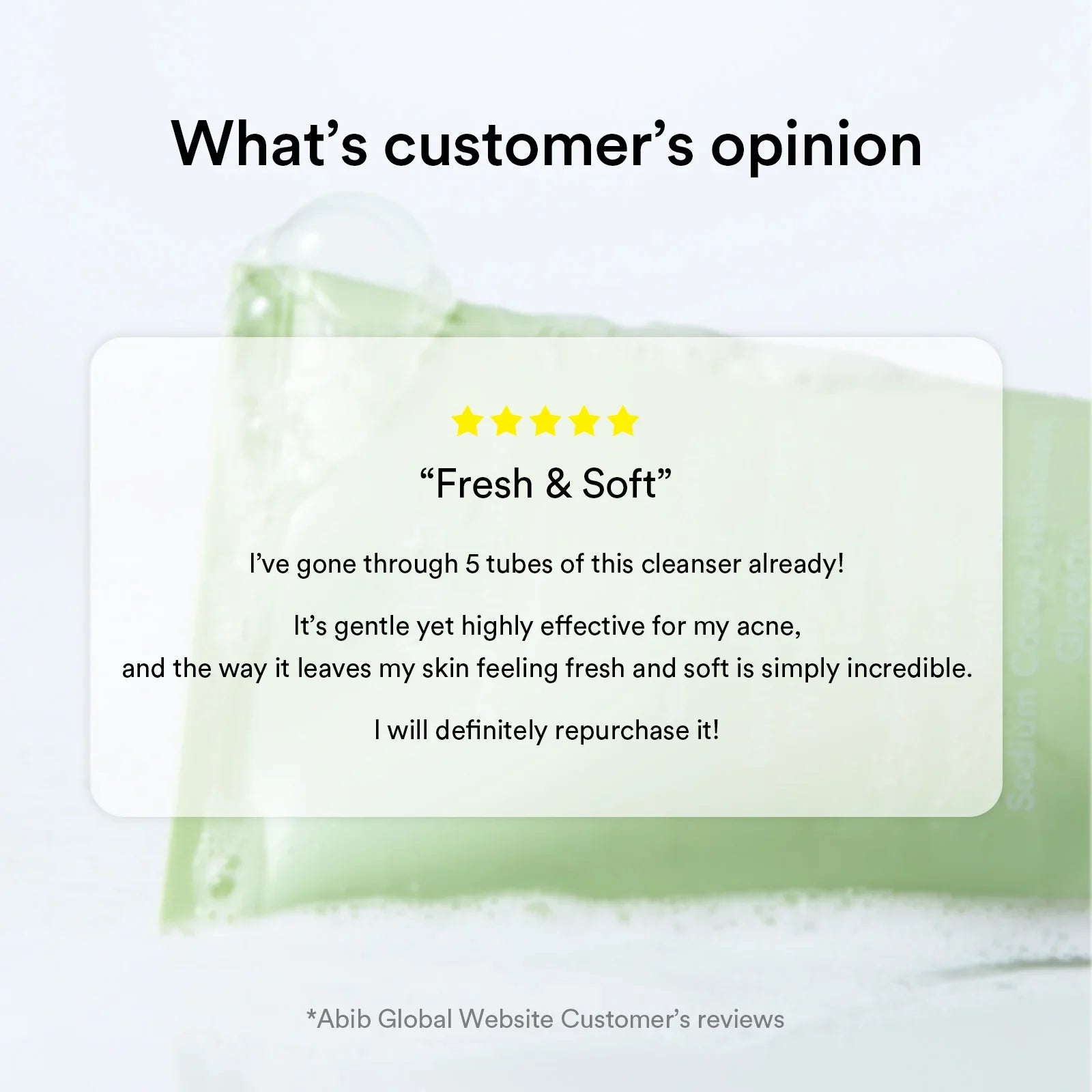 A Photo Of Abib Mild Foam Cleanser Heartleaf Foam - 150ml