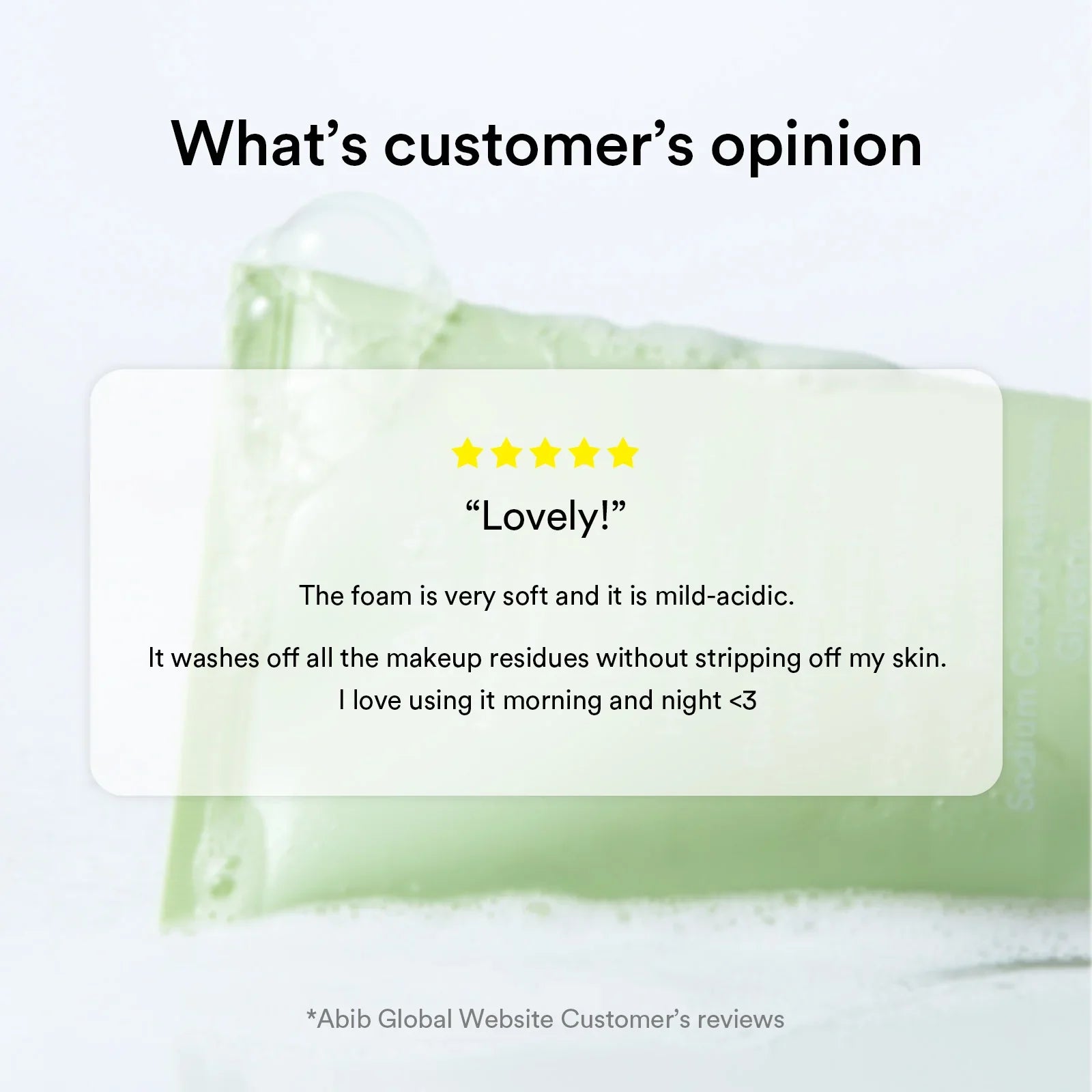 A Photo Of Abib Mild Foam Cleanser Heartleaf Foam - 150ml