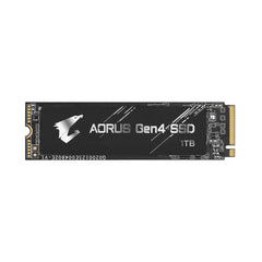 A Photo Of Gigabyte Aorus Gen4 SSD 1TB - High-Speed Performance with NVMe 1.3 and 3D TLC NAND
