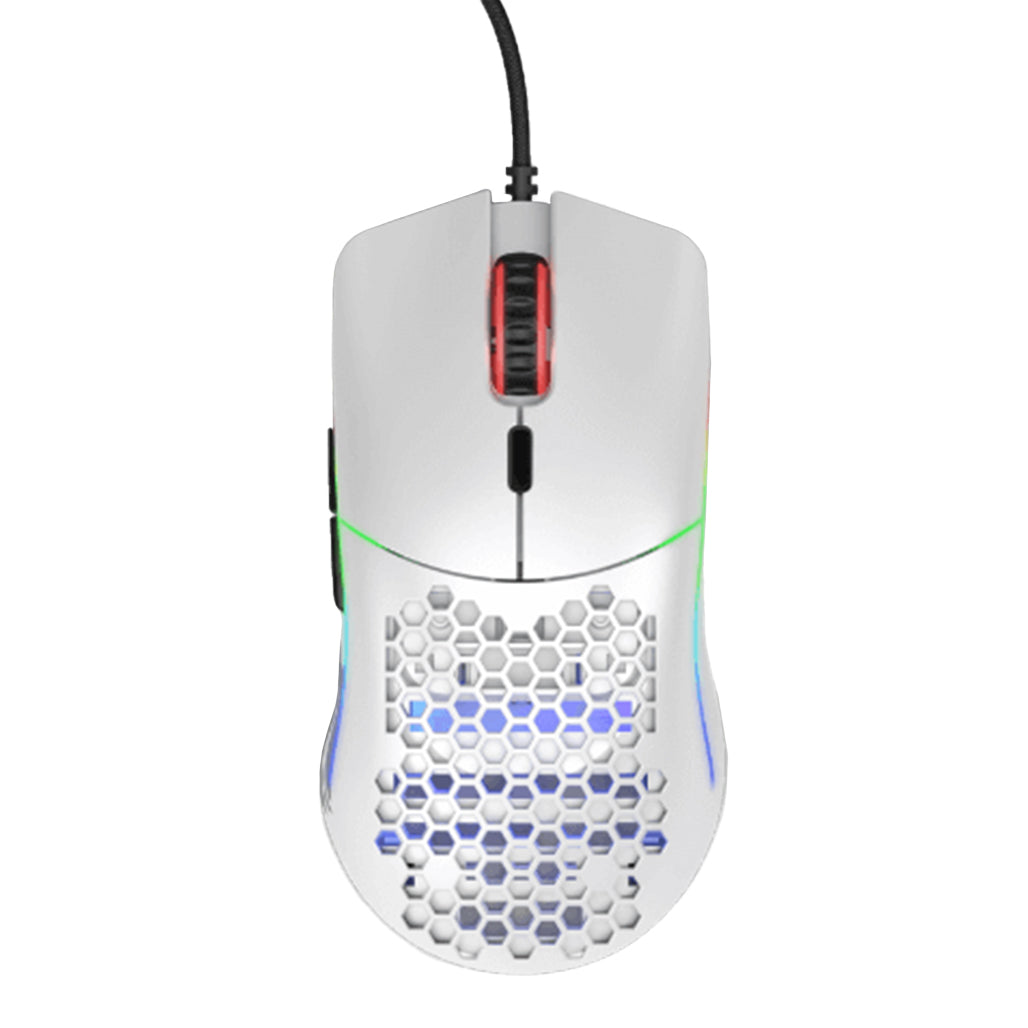 A Photo Of Glorious Model O- Gaming Mouse - Ultra-Lightweight with Honeycomb Shell and Ascended Cord