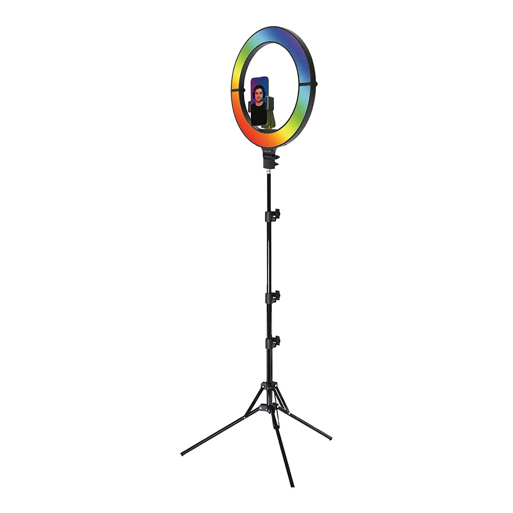 A Photo Of Green Lion 18-inch 
Foldable Ring Light - GN18INCRLGTBK