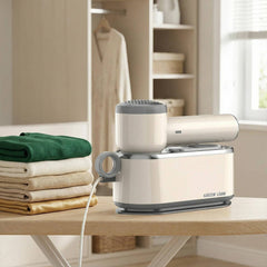 A Photo Of Green Lion 3-in-1 Steam Iron, Garment Steamer & Lint Remover