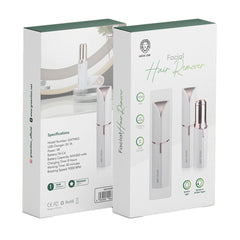 A Photo Of Green Lion GNFHAIRRMWH 9000RPM USB Charging Facial Hair Remover 350mAh