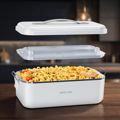 A Photo Of Green Lion GLB-20 LUNCH BOX Portable Food Warmer 1L - GNGB20LBXWH