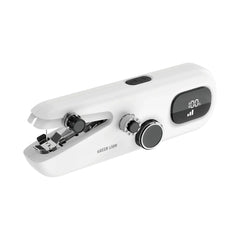 A Photo Of Green Lion Handheld Sewing Machine Portable 2000mAh