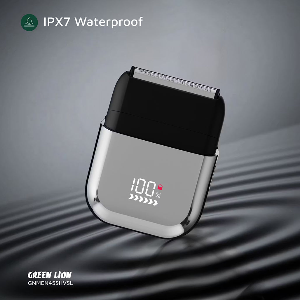 A Photo Of Green Lion Men's Shaver X Wet and Dry Use