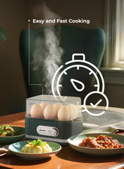 A Photo Of Green Lion Smart Egg Cooker - GNSMEGGCKRGN