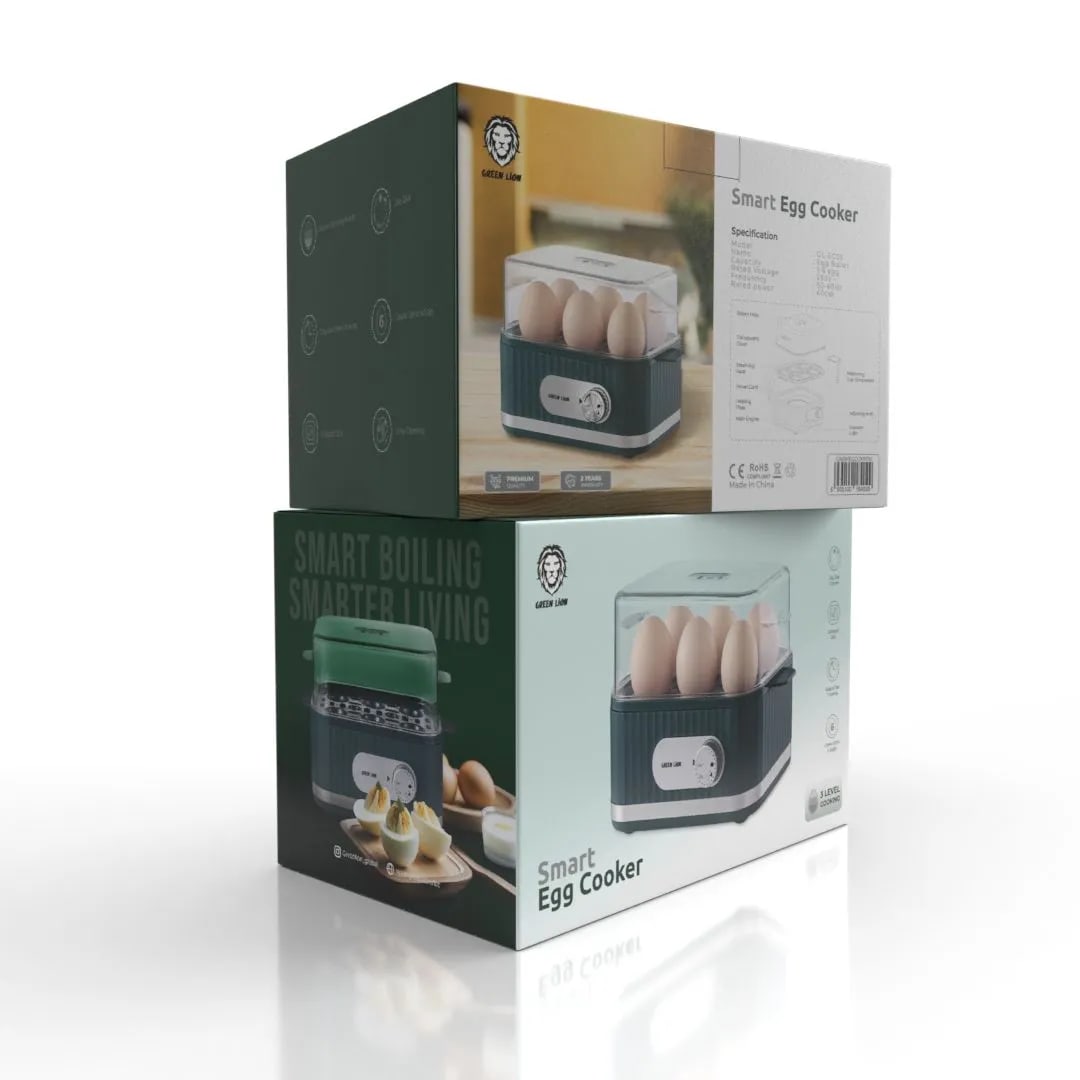A Photo Of Green Lion Smart Egg Cooker - GNSMEGGCKRGN