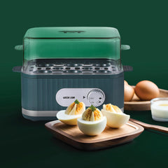 A Photo Of Green Lion Smart Egg Cooker - GNSMEGGCKRGN