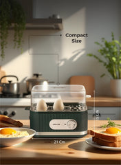A Photo Of Green Lion Smart Egg Cooker - GNSMEGGCKRGN