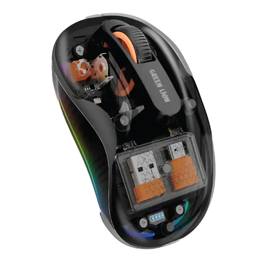 A Photo Of Green Lion Wireless Turtle Mouse 2400DPI