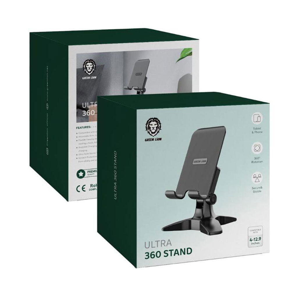 A Photo Of Green Lion Ultra 360 Stand - GNUL360STNDBK