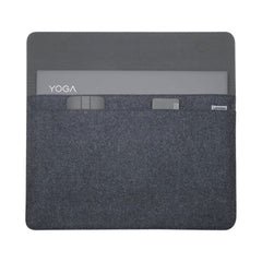 A Photo Of Lenovo Yoga 14-Inch Sleeve | Premium Leather & Wool Felt, Magnetic Closure