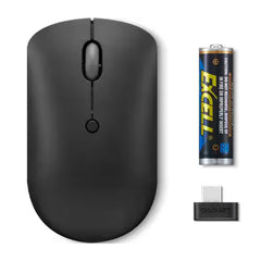 A Photo Of Lenovo 400 USB-C Wireless Compact Mouse - Portable and Precision-Driven Performance