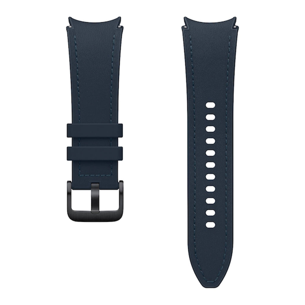 A Photo Of Samsung Galaxy Watch Hybrid Eco-Leather T-Buckle Band - 20mm - M/L - Black