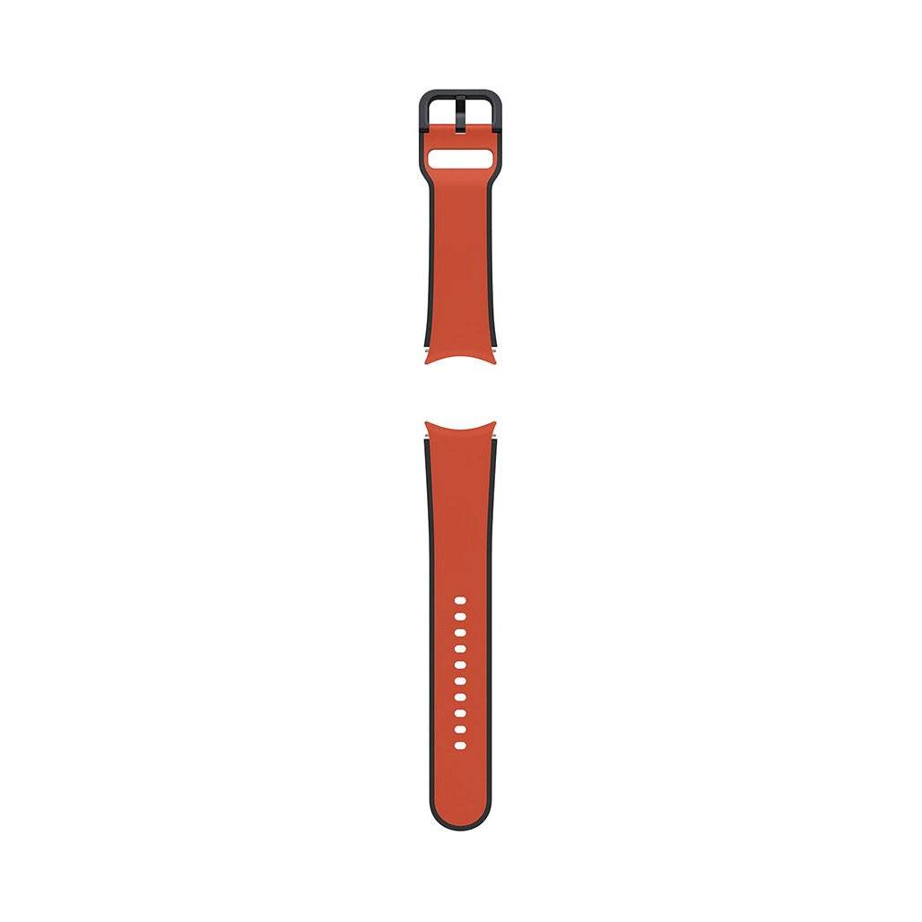 A Photo Of Samsung Galaxy Watch Two-Tone Sport Band, M/L, Red