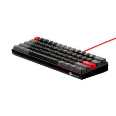 A Photo Of GamerTek GK60 Mini Gaming Keyboard - Late Night | Compact Mechanical RGB Keyboard with Outemu Red Switches