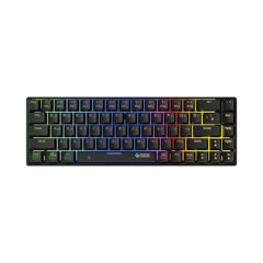 A Photo Of Porodo Gaming Compact Mechanical Keyboard with Wired and Bluetooth