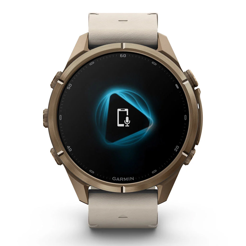 A Photo Of Garmin fēnix® 9 Pro 43mm - Titanium AMOLED GPS Smartwatch with inReach LTE & Satellite Connectivity