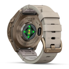 A Photo Of Garmin fēnix® 9 Pro 43mm - Titanium AMOLED GPS Smartwatch with inReach LTE & Satellite Connectivity