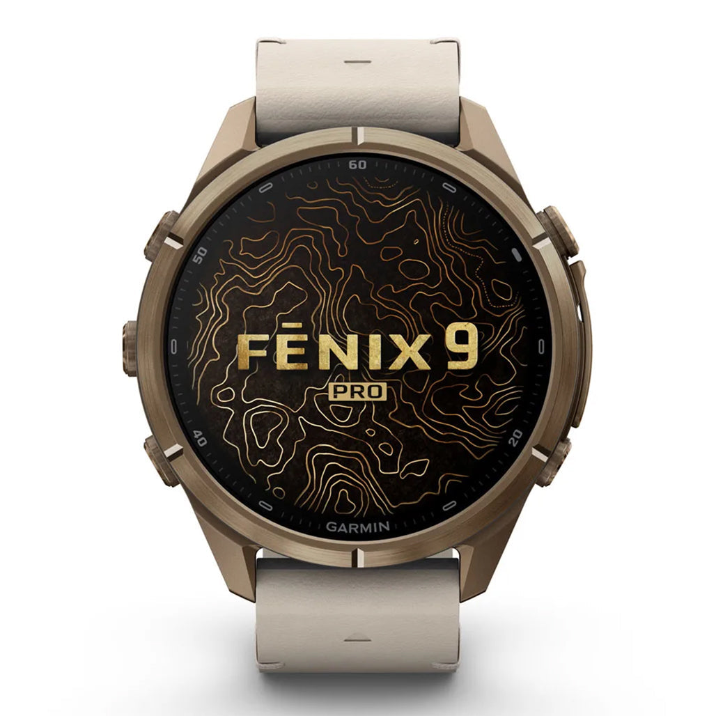 A Photo Of Garmin fēnix® 9 Pro 43mm - Titanium AMOLED GPS Smartwatch with inReach LTE & Satellite Connectivity