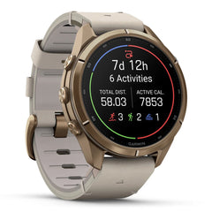 A Photo Of Garmin fēnix® 9 Pro 43mm - Titanium AMOLED GPS Smartwatch with inReach LTE & Satellite Connectivity