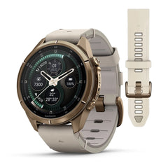 A Photo Of Garmin fēnix® 9 Pro 43mm - Titanium AMOLED GPS Smartwatch with inReach LTE & Satellite Connectivity