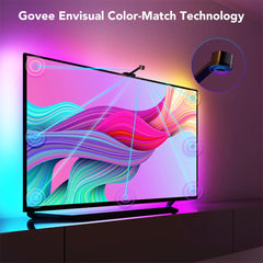 A Photo Of Govee DreamView T1 RGBIC TV Backlight For 75-85 inch TVs | H6199