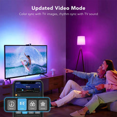 A Photo Of Govee DreamView T1 RGBIC TV Backlight For 75-85 inch TVs | H6199