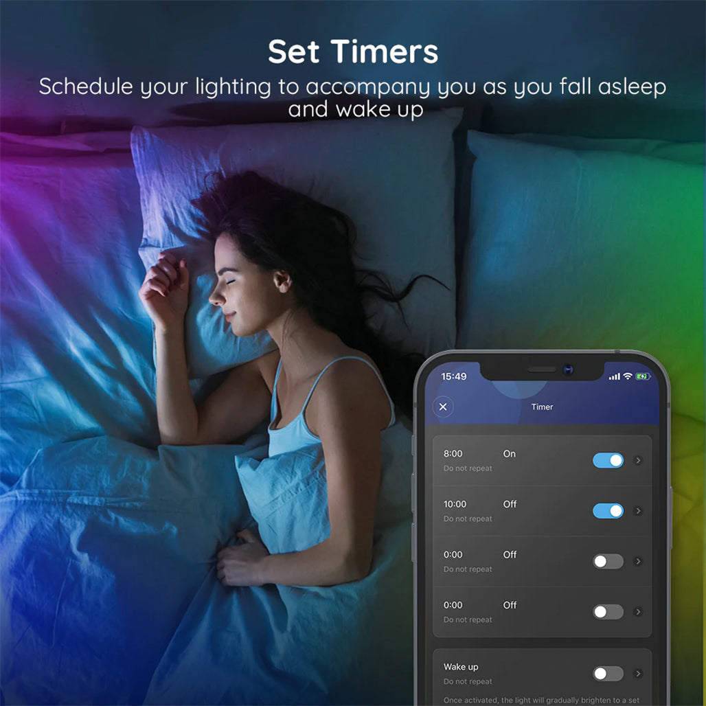 A Photo Of Govee RGB Smart Wi-Fi + Bluetooth LED Strip Lights(10m) | H6110