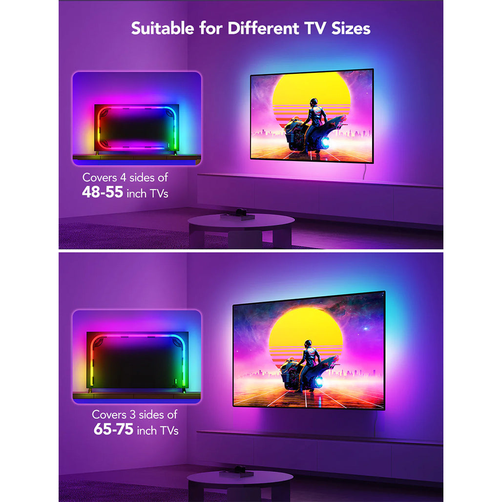 A Photo Of Govee RGBIC Neon TV Backlight 3m | H61B2