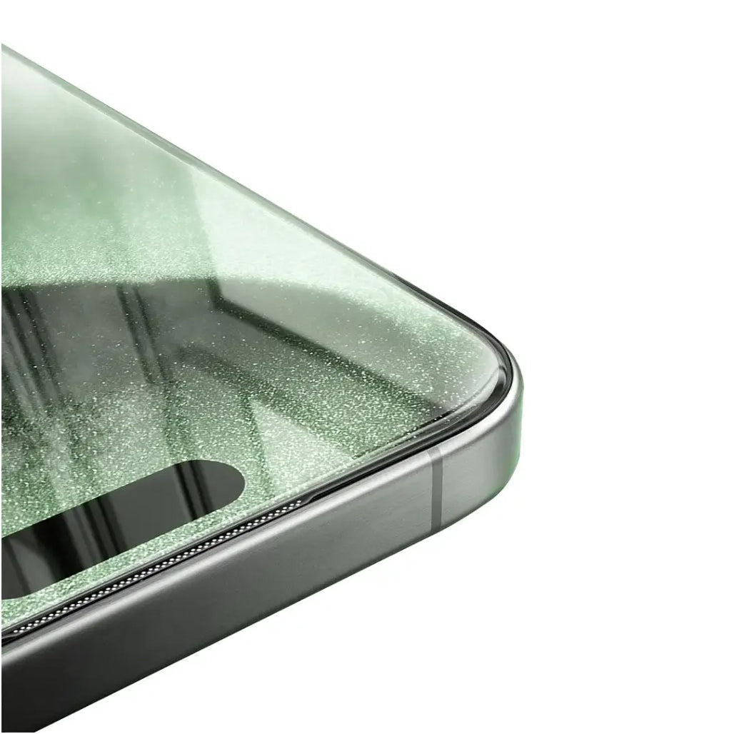 A Photo Of Green Lion 9H Steve For iPhone 17 / 17 Pro / 17 Pro Max- Glass Screen Protector