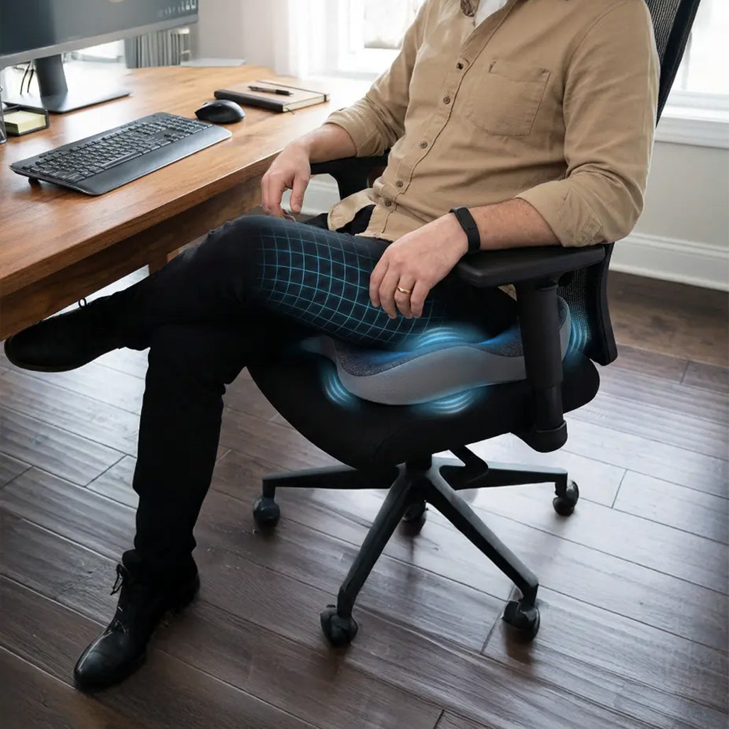 A Photo Of Green Lion Relieve Pro - Seat Cushion with Massage Function