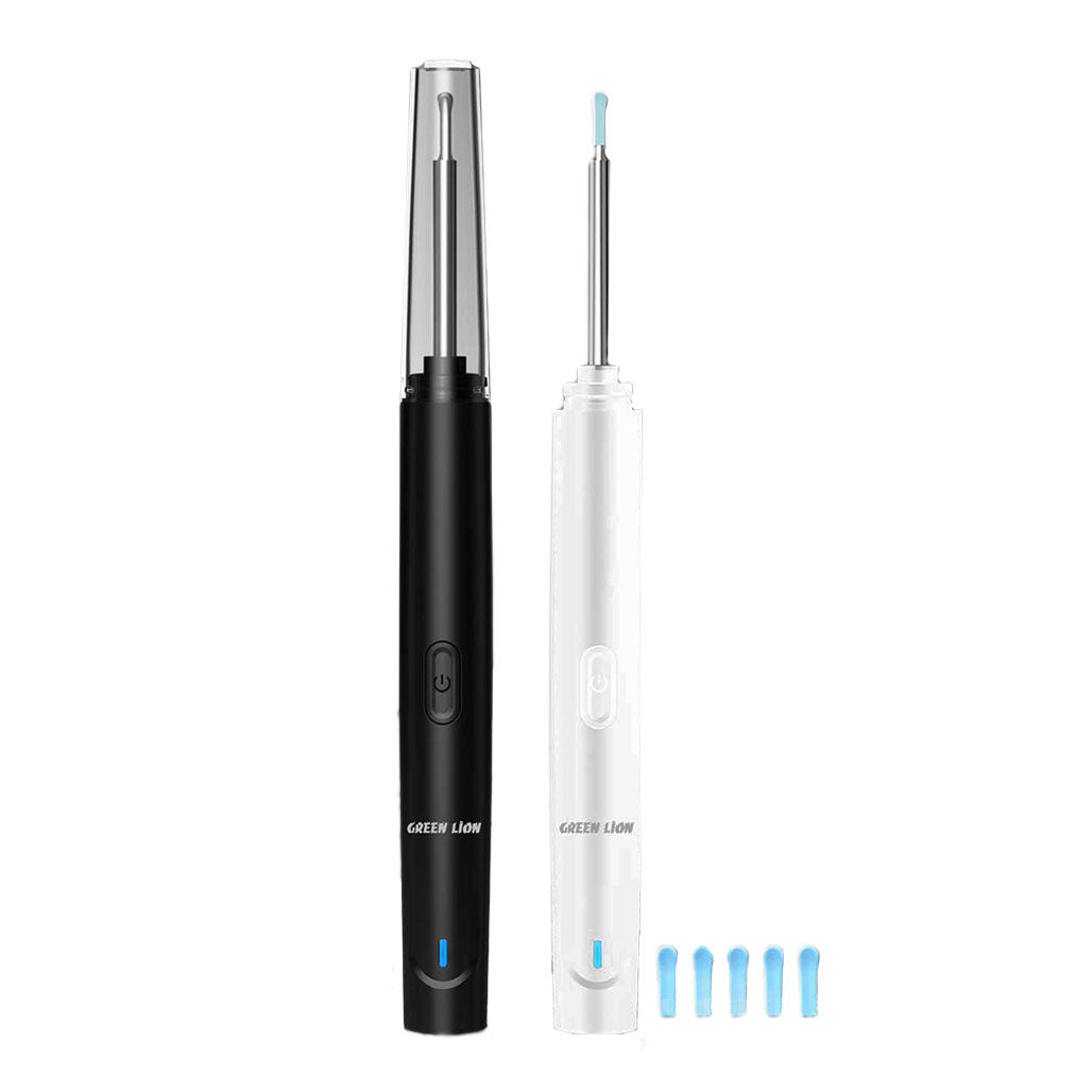 A Photo Of Green Lion Visual Earwax Removal Tool
