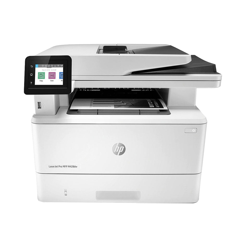 A Photo Of HP LaserJet Pro MFP M428dw - 3-in-1 Wireless Printer for Print, Copy, Scan | High-Speed Multifunction Printer